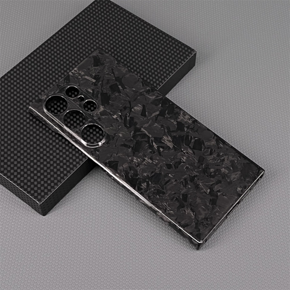 Oatsbasf Luxury Pure Forged Carbon Fiber Case Cover