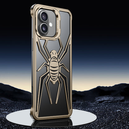 Armor King Spider Aluminum Alloy Lens Kickstand Shockproof Metal Case Cover