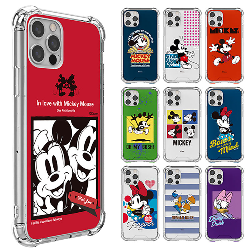 Disney Mickey & Friends Clear Air Cushion Reinforced Case Cover