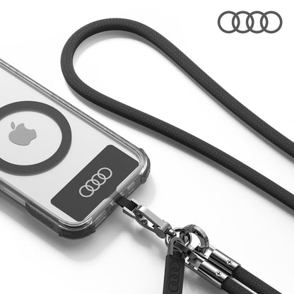 AUDI Nylon Crossbody Phone Lanyard 8mm - R8 D1