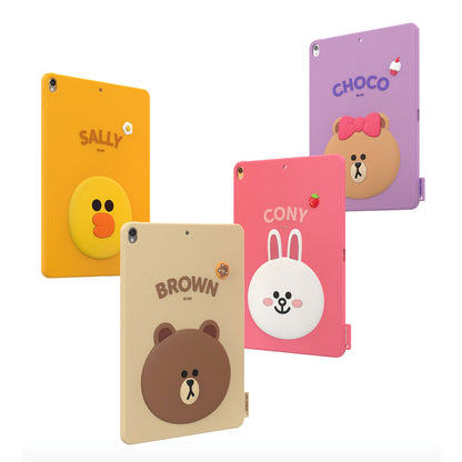 Line Friends Shockproof 3D Tablet Silicone Case Cover