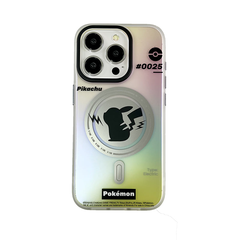 Pokémon MagSafe All-inclusive Shockproof Laser IMD Protective Case Cover