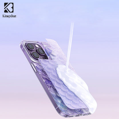 KINGXBAR Mermaid 3D Shockproof Back Cover Case