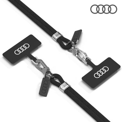 AUDI Nylon Crossbody Phone Lanyard 6mm - R8 D1