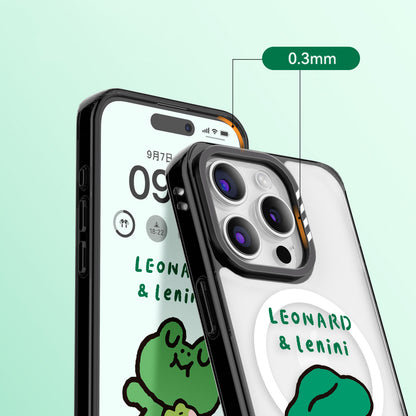 Line Friends Leonard & Lenini MagSafe Shockproof Case Cover