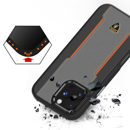 Lamborghini MagSafe Genuine Leather Phone Case - Revuelto D1