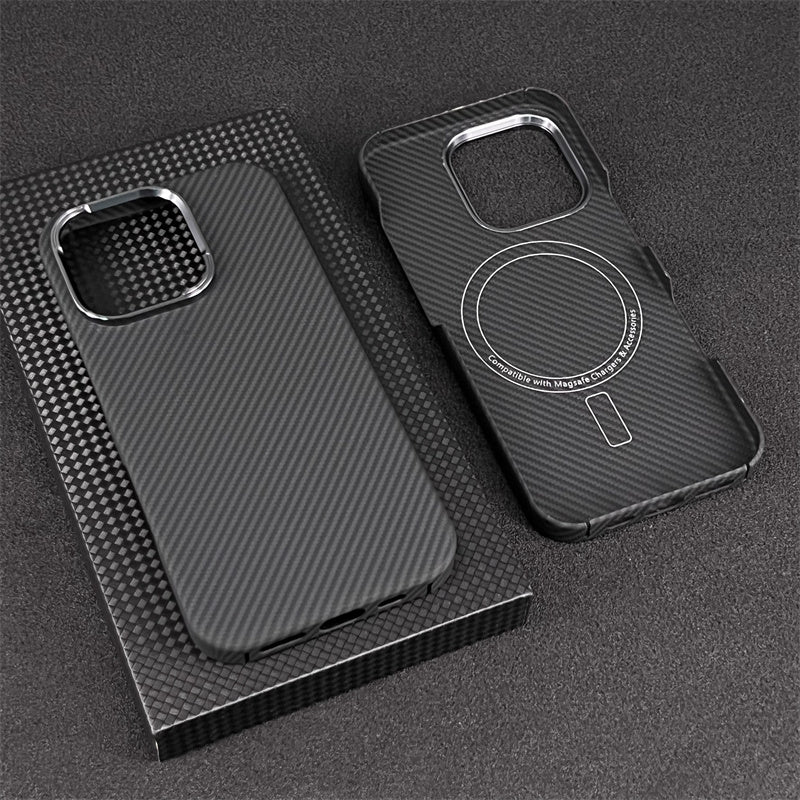 Oatsbasf Luxury Pure Aramid Fiber Case for Apple iPhone 16 Series