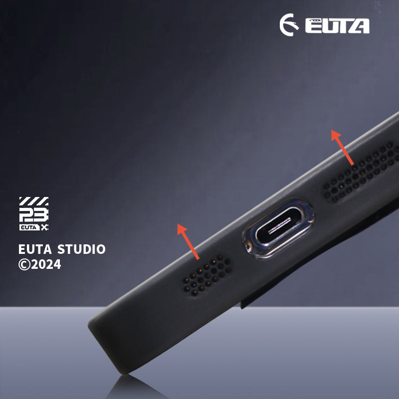 EUTA Mag-Charge Leatherette Case with Extendable Grip Stand