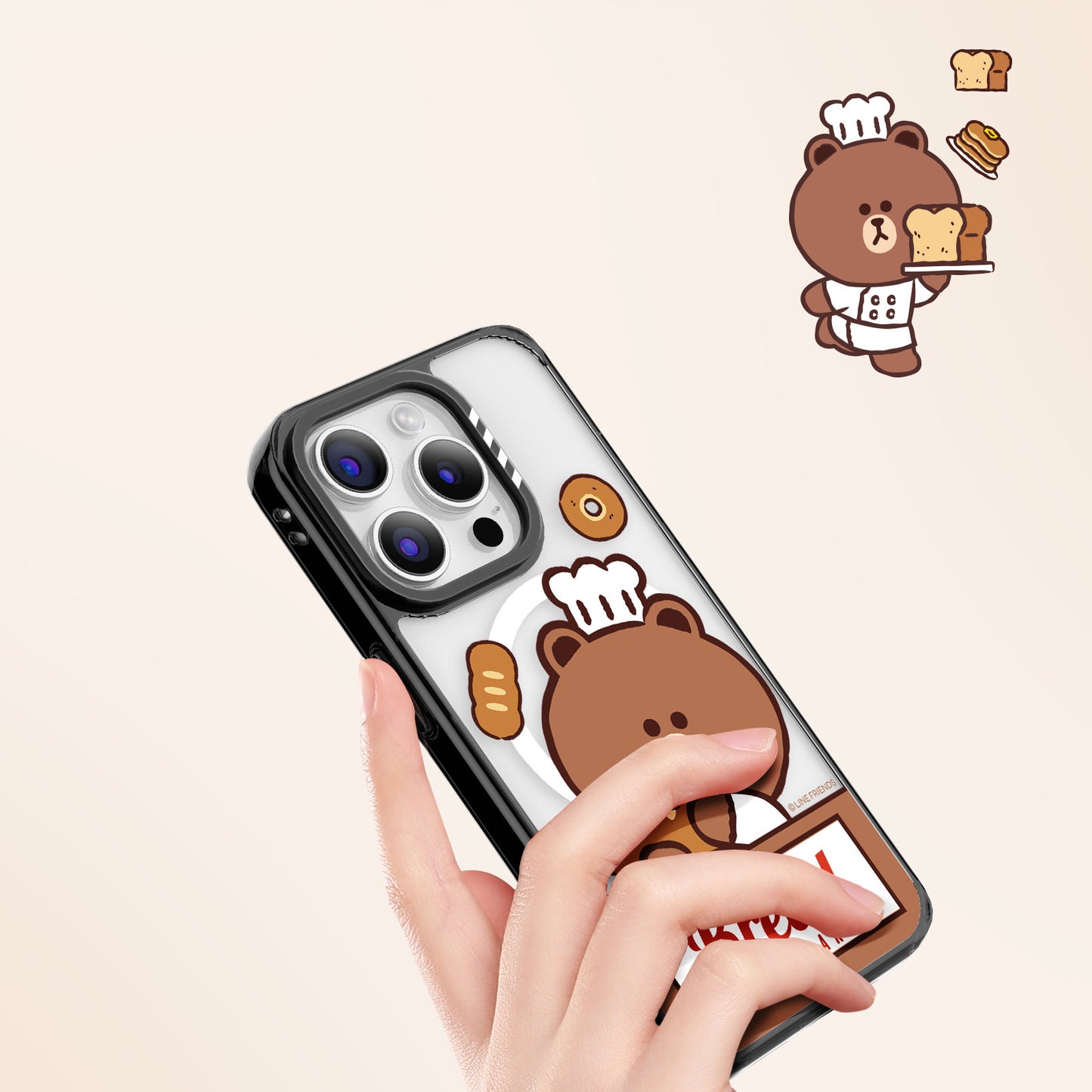 Line Friends Bakery MagSafe Shockproof Case Cover