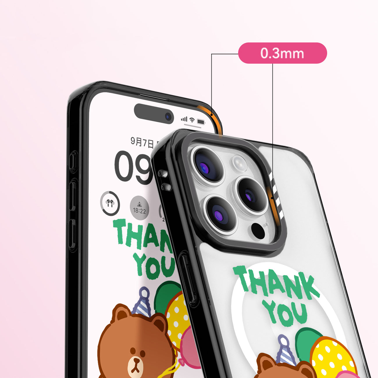 Line Friends Balloon MagSafe Shockproof Case Cover