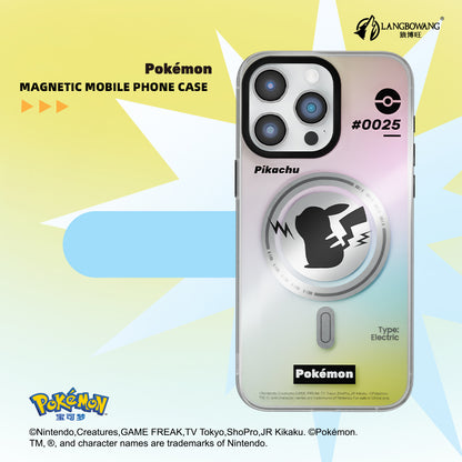 Pokémon MagSafe All-inclusive Shockproof Laser IMD Protective Case Cover