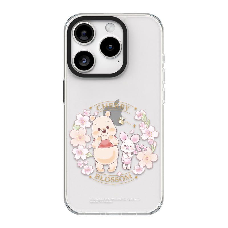 Disney Winnie the Pooh Blossom MagSafe Shockproof Transparent Case Cover