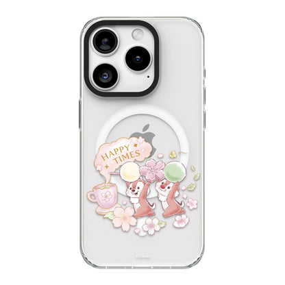 Disney Winnie the Pooh Blossom MagSafe Shockproof Transparent Case Cover