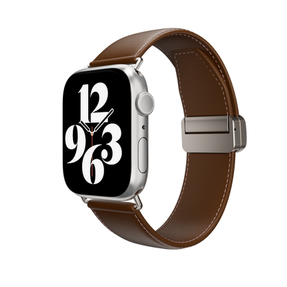 SwitchEasy Classic Genuine Leather Apple Watch Loop Watch Strap