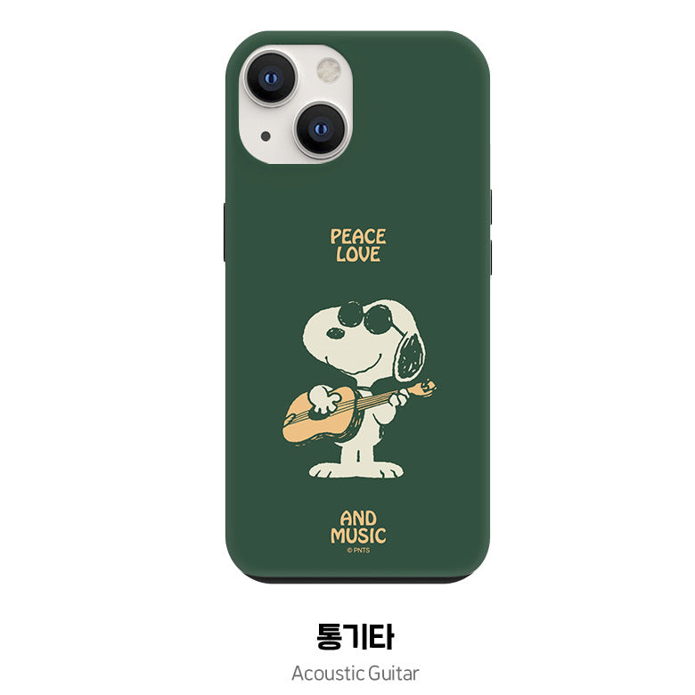 Snoopy Dual Layer TPU+PC Shockproof Guard Up Combo Case Cover