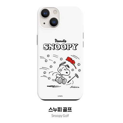 Snoopy Dual Layer TPU+PC Shockproof Guard Up Combo Case Cover