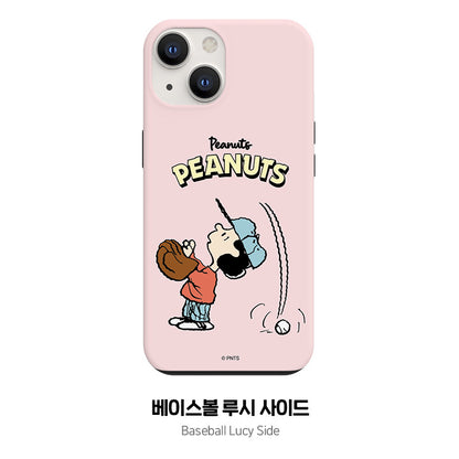 Snoopy Dual Layer TPU+PC Shockproof Guard Up Combo Case Cover