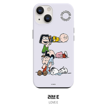 Snoopy Dual Layer TPU+PC Shockproof Guard Up Combo Case Cover