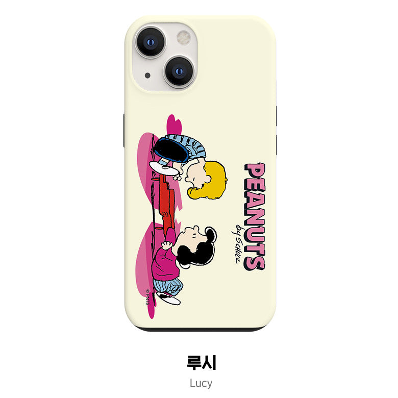 Snoopy Dual Layer TPU+PC Shockproof Guard Up Combo Case Cover