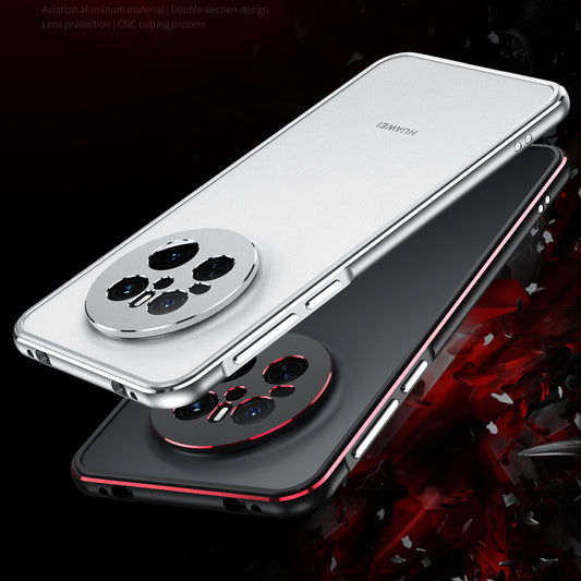 iy Aurora Sword Lens Protector Bicolor Aluminum Bumper Case for Huawei Mate 70 | Mate 60 series