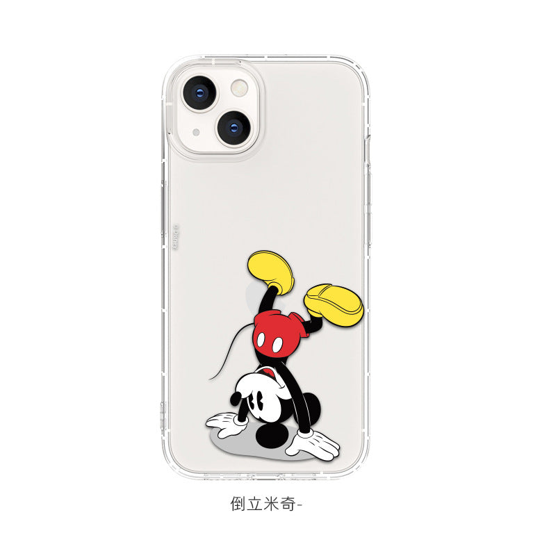 Disney Mickey & Friends Air Cushion Shockproof Soft Transparent Case Cover