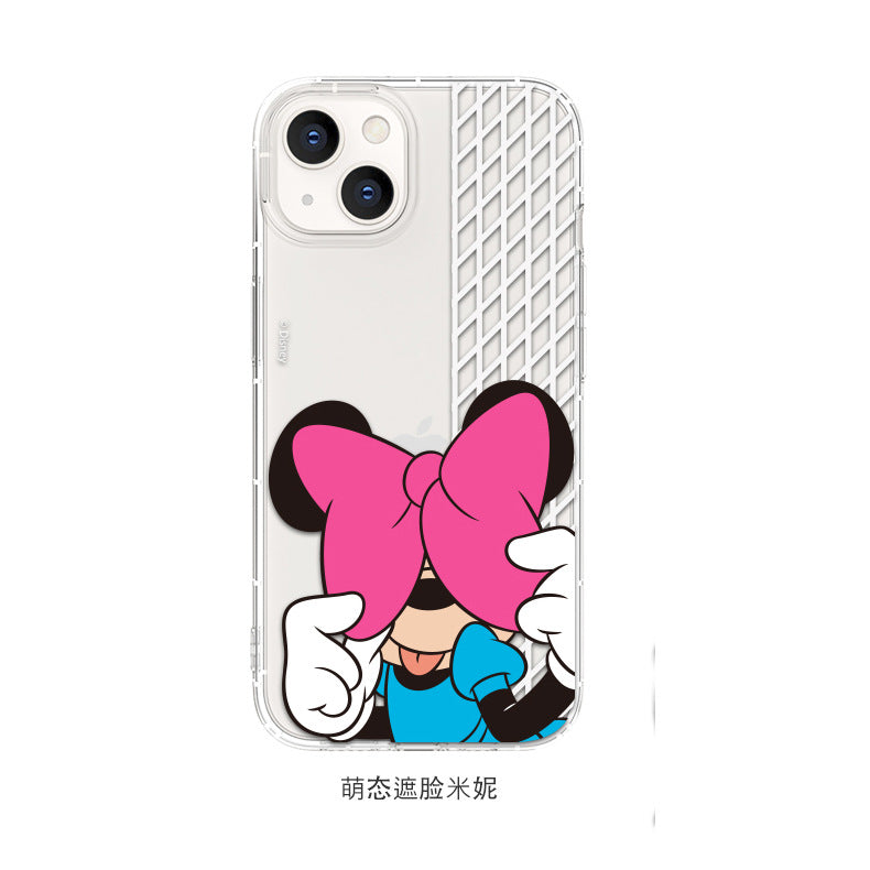 Disney Mickey & Friends Air Cushion Shockproof Soft Transparent Case Cover