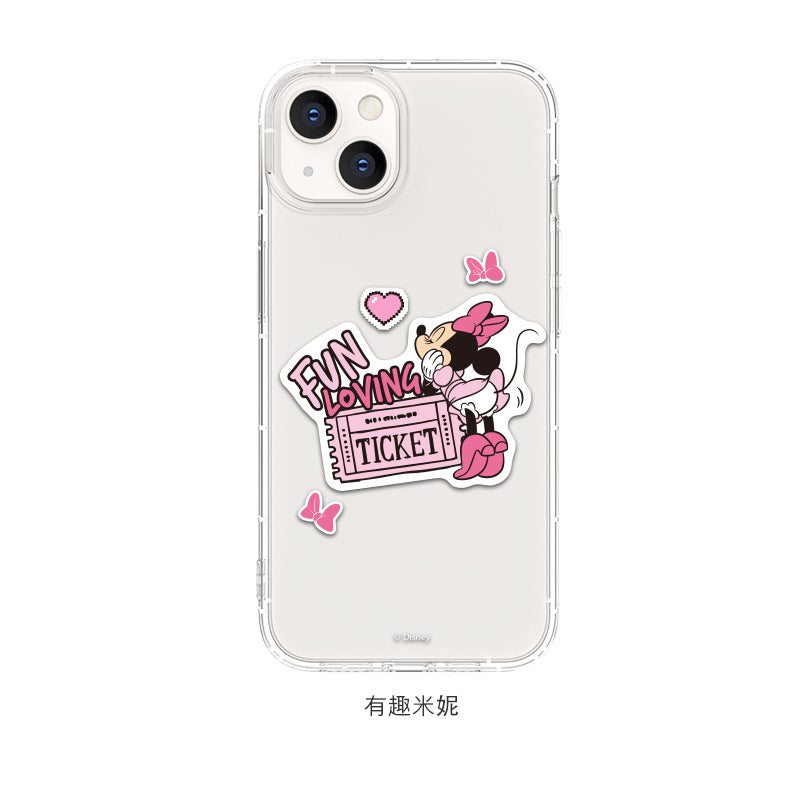 Disney Mickey & Friends Air Cushion Shockproof Soft Transparent Case Cover