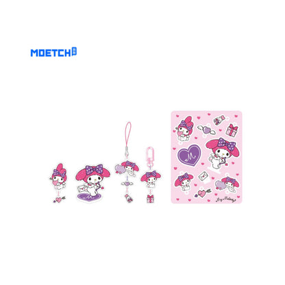 Moetch Sanrio Characters Tear-Up Pendant Set