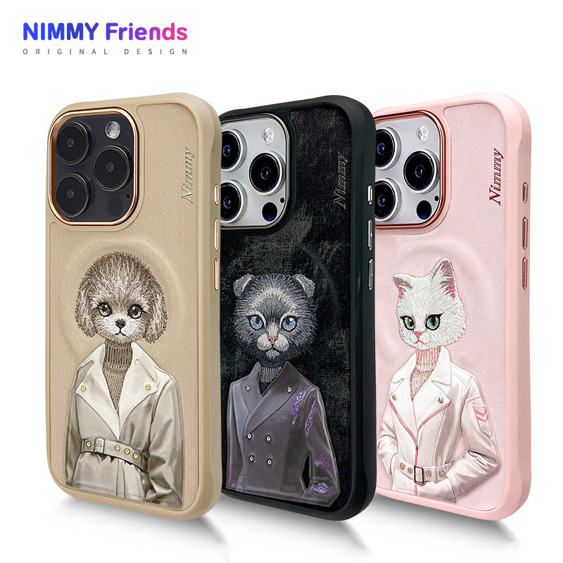 Nimmy Fashion Pets MagSafe Embroidery Case Cover