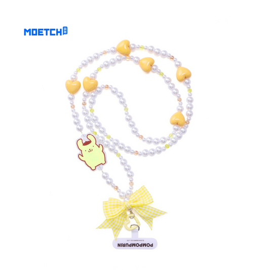 Moetch Sanrio Characters Crystal Candy Crossbody Strap Hanging Chain Phone Lanyard