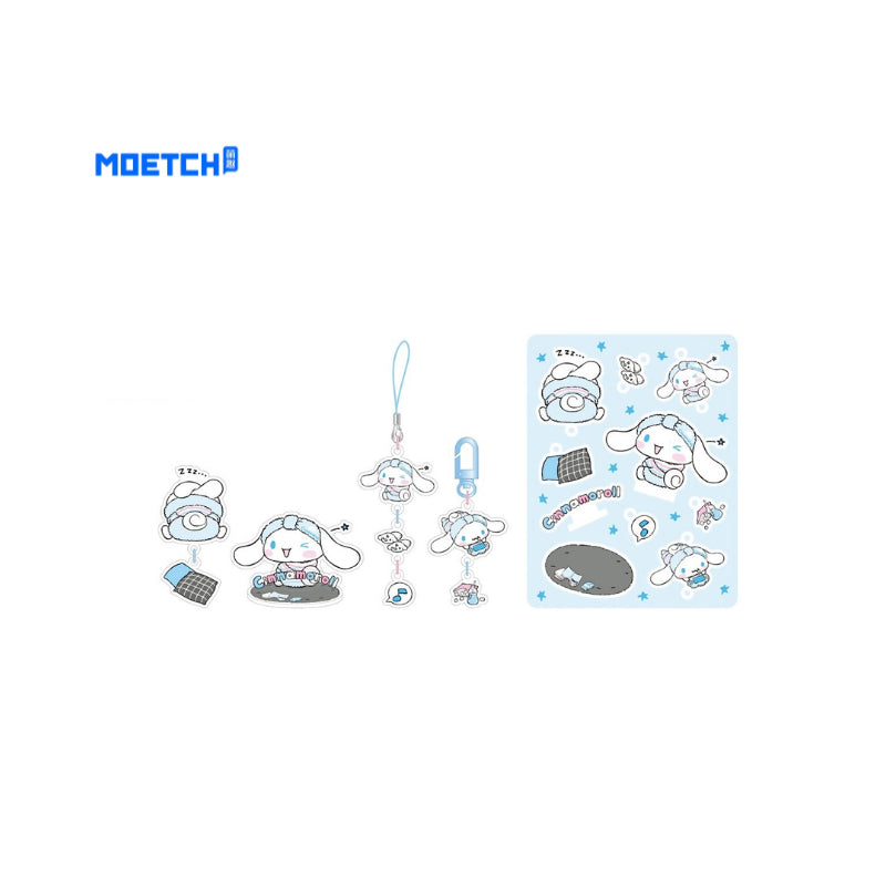 Moetch Sanrio Characters Tear-Up Pendant Set