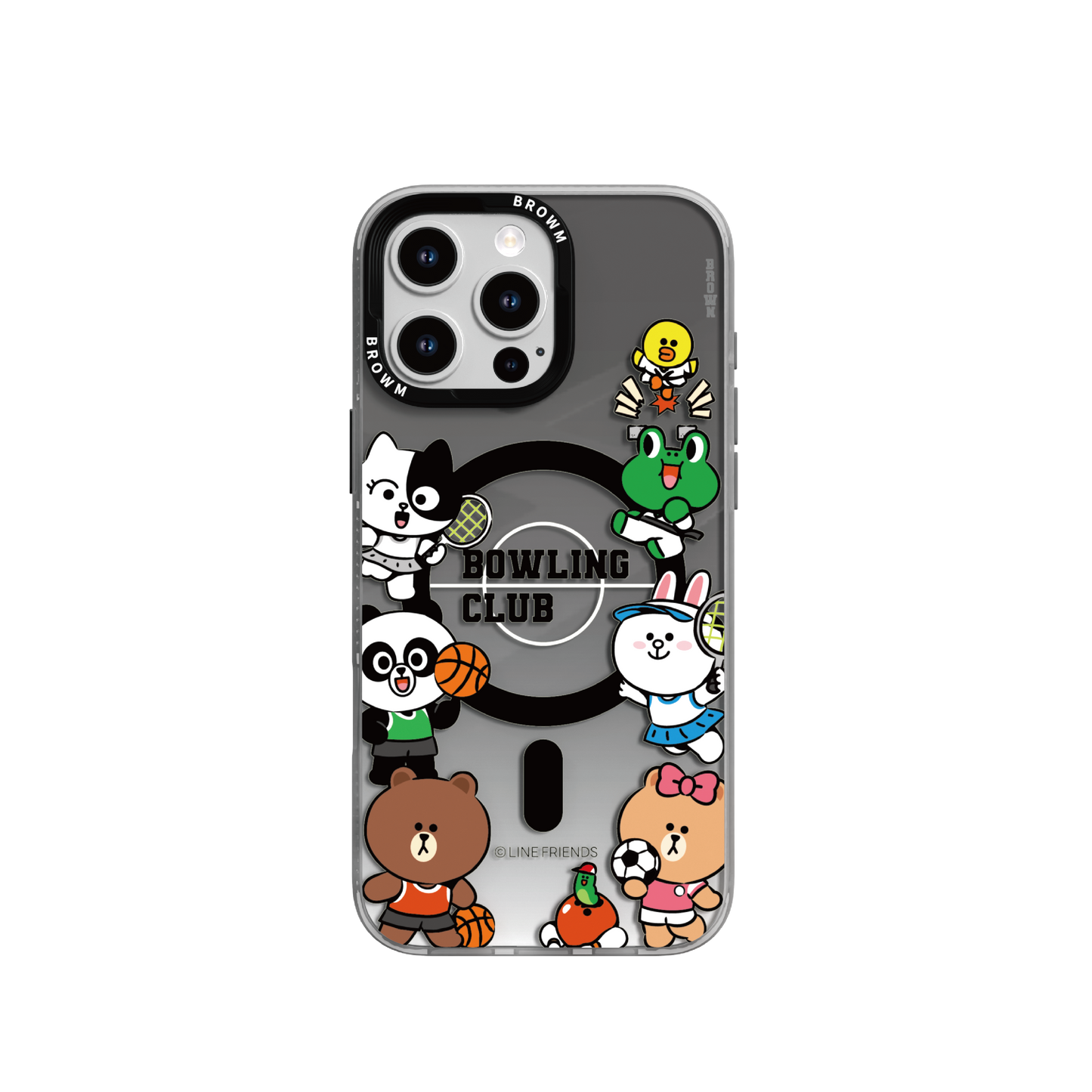 Line Friends Playful MagSafe All-inclusive Shockproof IMD Protective Case Cover