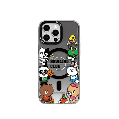 Line Friends Playful MagSafe All-inclusive Shockproof IMD Protective Case Cover