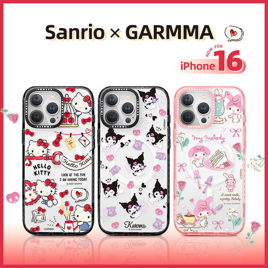 GARMMA Sanrio Characters MagSafe Premium Military Grade Drop Tested Impact Case Cover