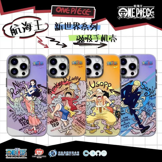 One Piece New World MagSafe All-inclusive Shockproof IMD Protective Case Cover