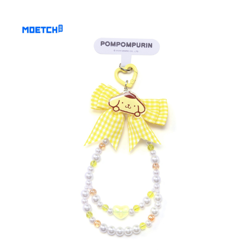 Moetch Sanrio Characters Crystal Candy Hand Strap Hanging Chain Phone Lanyard