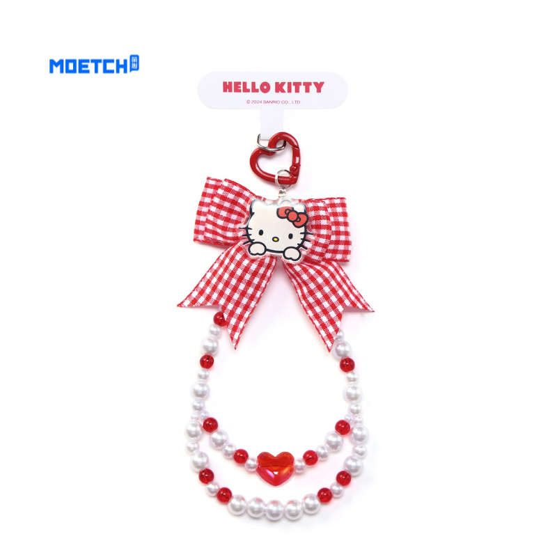 Moetch Sanrio Characters Crystal Candy Hand Strap Hanging Chain Phone Lanyard