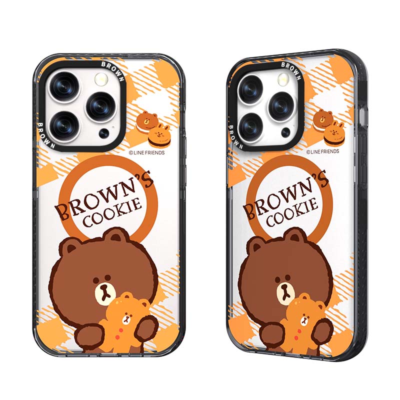 Line Friends MagSafe Military Grade Shockproof Impact Case Cover