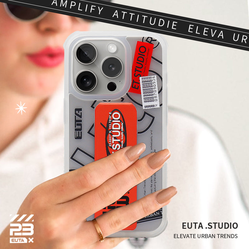 EUTA Mag-Charge Shockproof Case with Extendable Grip Stand