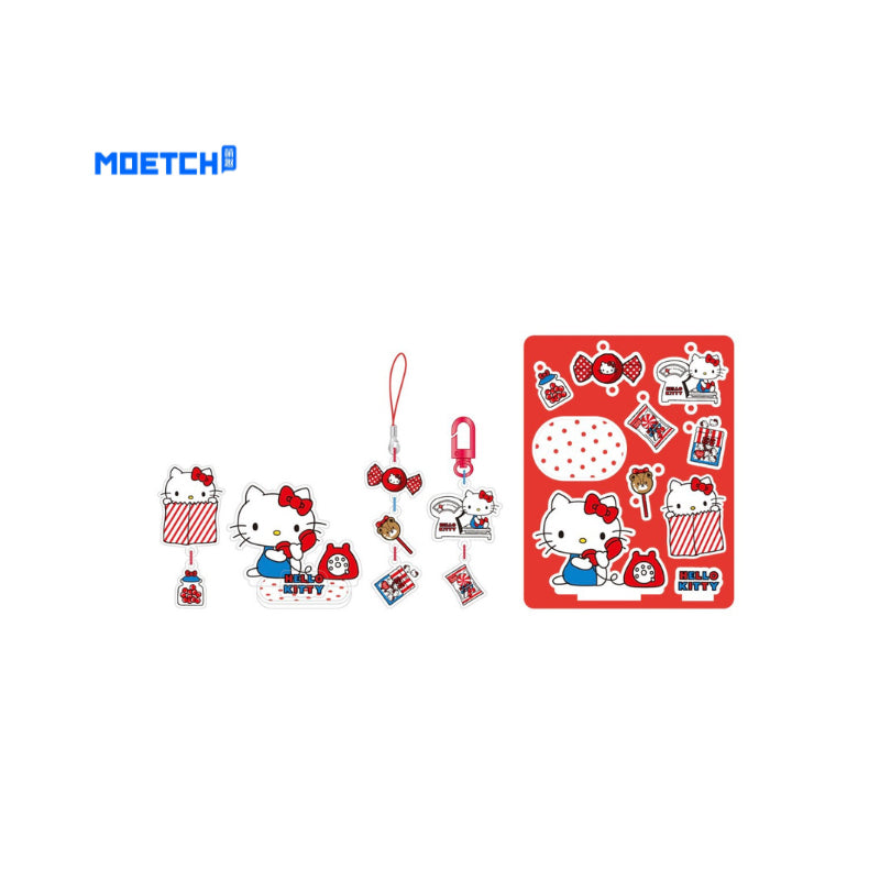 Moetch Sanrio Characters Tear-Up Pendant Set