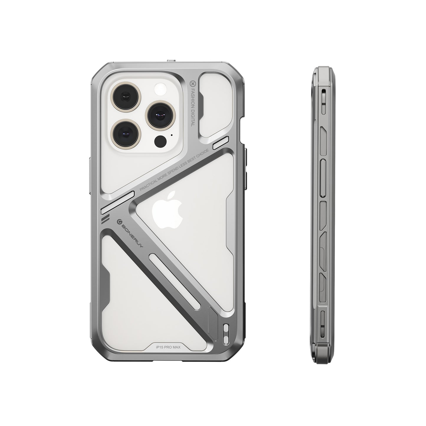 Armor King Titanium Alloy Shockproof Heat Dissipation Hollow Case Cover