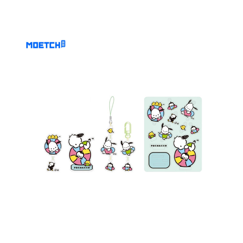 Moetch Sanrio Characters Tear-Up Pendant Set