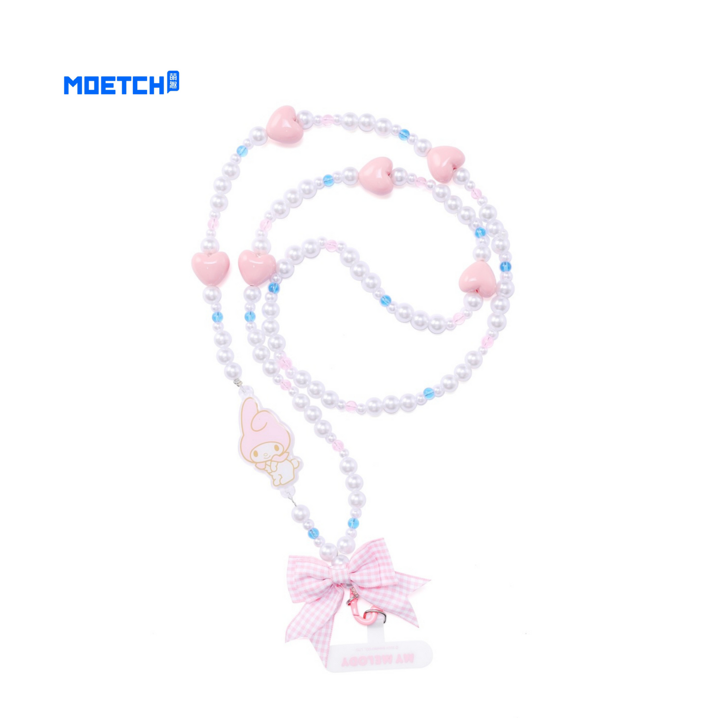 Moetch Sanrio Characters Crystal Candy Crossbody Strap Hanging Chain Phone Lanyard