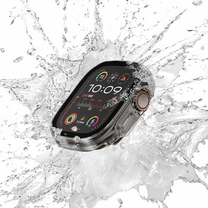 SwitchEasy Hybrid WP 9H Tempered Glass Screen Shield IPX8 Waterproof Apple Watch Case