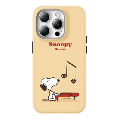 Snoopy Guard Up Shockproof TPU+PC Dual Layer Combo Case Cover