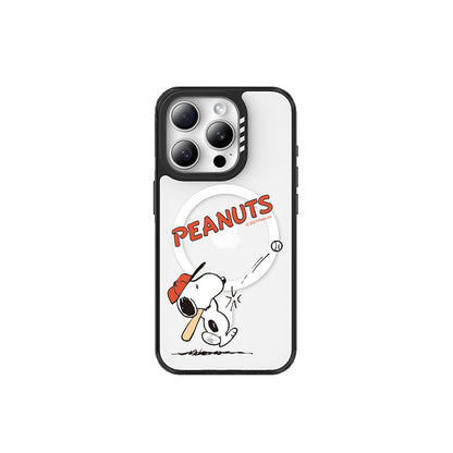 Peanuts Snoopy MagSafe Clear Shockproof Case Cover