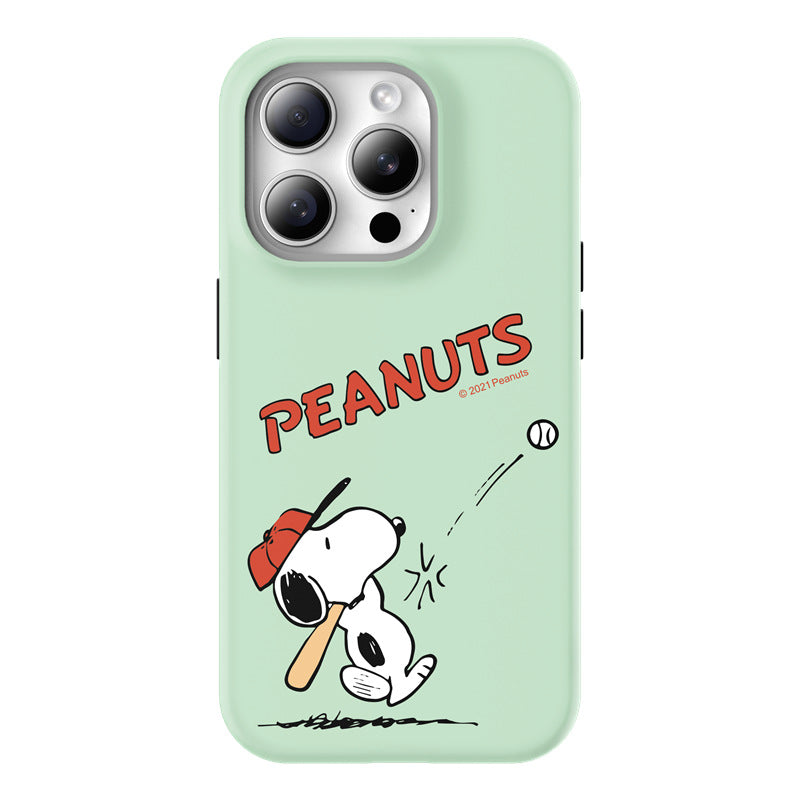 Snoopy Guard Up Shockproof TPU+PC Dual Layer Combo Case Cover