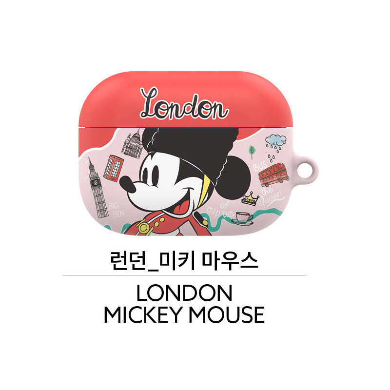 Disney Mickey & Friends Let's Travel Apple AirPods Charging Case Cover