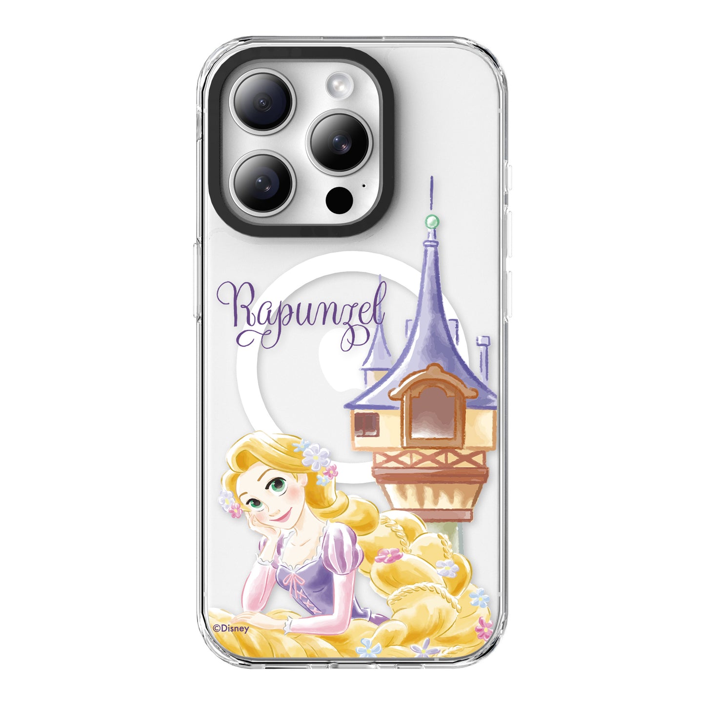 Disney Princess MagSafe Shockproof Transparent Case Cover