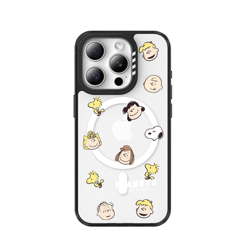 Peanuts Snoopy MagSafe Clear Shockproof Case Cover